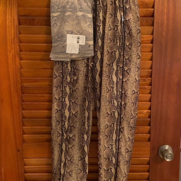 LPA TRACK JOGGER PANT IN SNAKE & BLACK - Picture 6 of 9